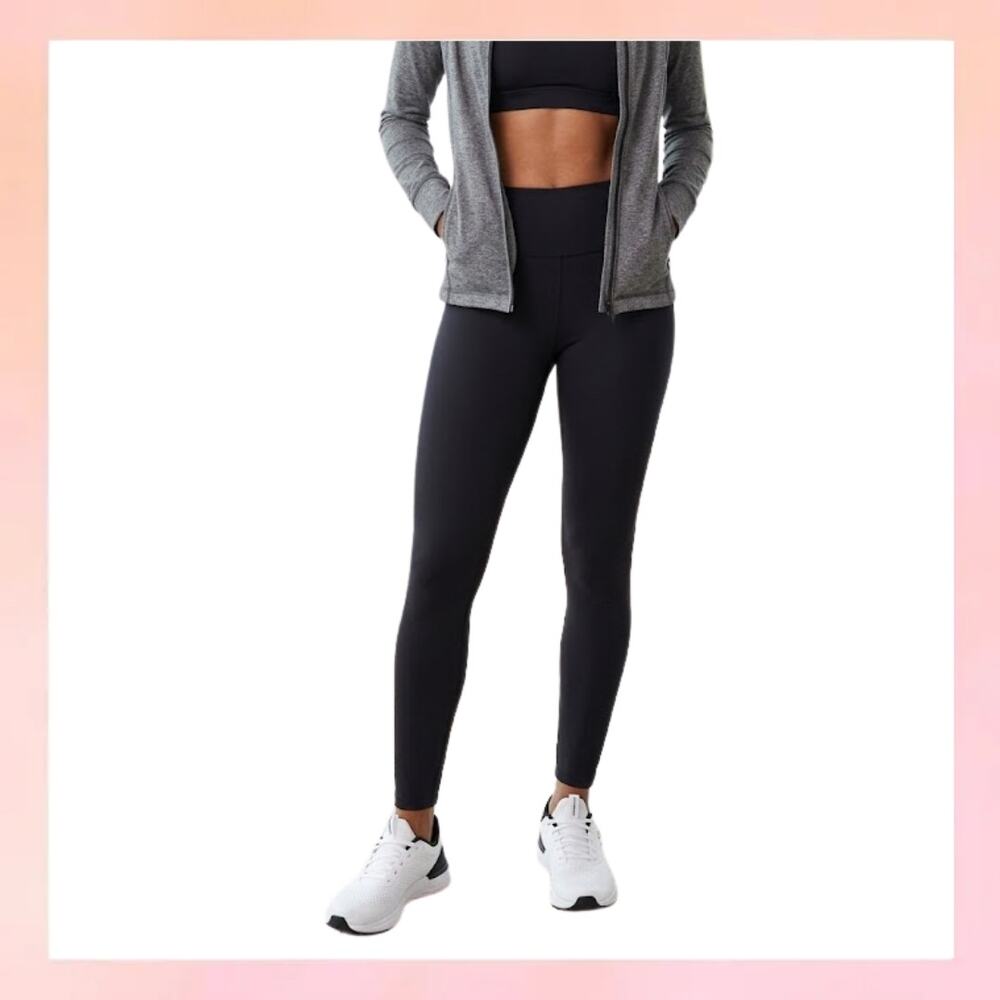 Lou & Grey Black High-Waisted Leggings Size Large